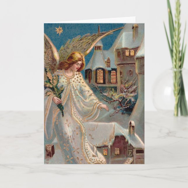 Cartão De Festividades Natal feliz (Frente)