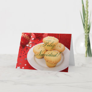 Cartão De Festividades Natal Feliz Navidad I