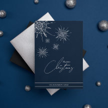 Natal | Flocos de Neve Geométricos | Personalizado