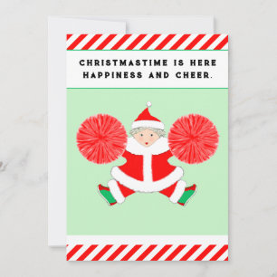 Cartão De Festividades Natal Fofo