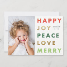 Natal Foto Tipo Moderno e Destacado