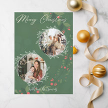 Natal Holly Botanical Greenery 2 Marinho fotográfi