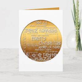 Cartão De Festividades Natal internacional Navidad Noel Saudação C