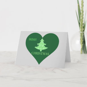 Cartão De Festividades Natal irlandês