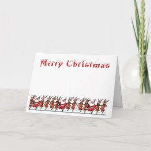 Cartão De Festividades Natal Jig
