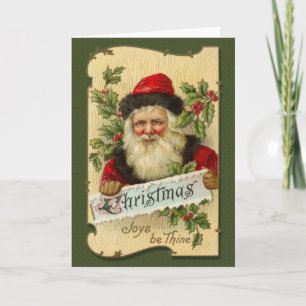 Cartão De Festividades Natal, Joys Seja Thine