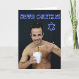 Cartão De Festividades Natal judaico