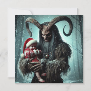 Cartão De Festividades Natal Krampus