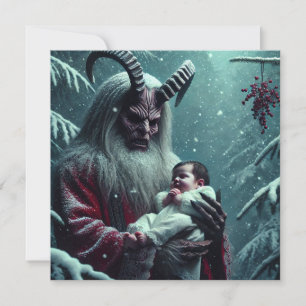 Cartão De Festividades Natal Krampus