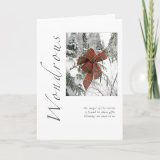 Cartão De Festividades Natal maravilhoso