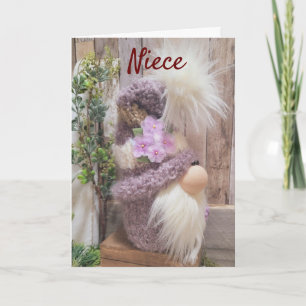 Cartão De Festividades *NATAL MERRÍVEL* para nossa *NIECE*