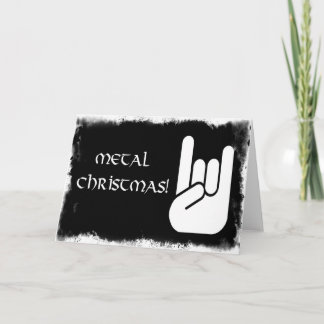 Cartão De Festividades Natal metálico!