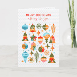 Cartão De Festividades Natal moderno