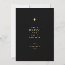 Natal Moderno e Elegante com Tipografia Minimalist