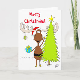 Cartão De Festividades Natal: Mose (Feliz)