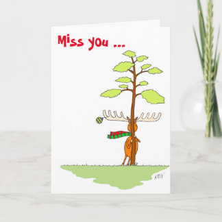 Cartão De Festividades Natal: Mose (Shy)