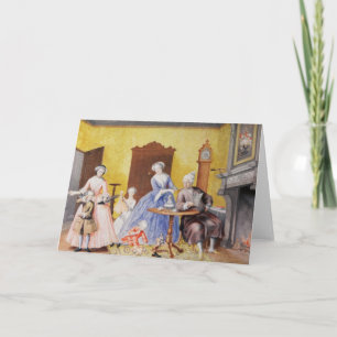 Cartão De Festividades Natal na Casa Real da Imprensa