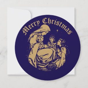 Cartão De Festividades Natal Natividade