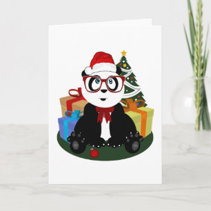 Cartão De Festividades Natal - Nerd Panda