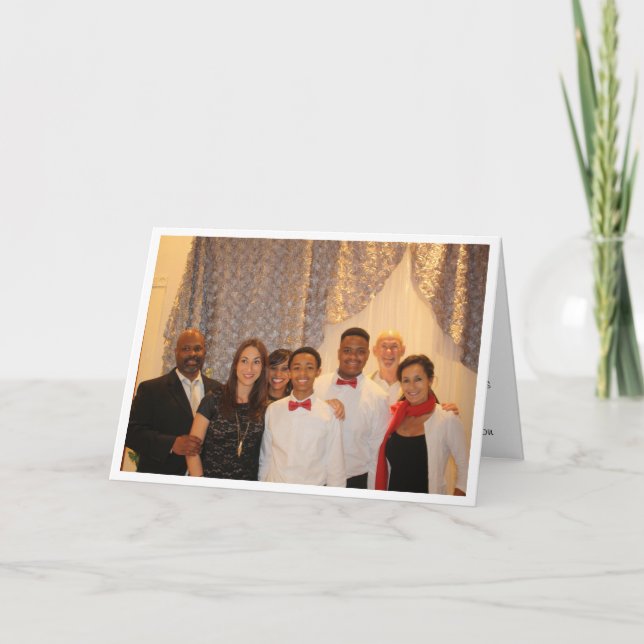 Cartão De Festividades Natal para aquele filho especial. (Frente)