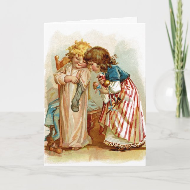 Cartão De Festividades Natal Para Irmãs (Frente)