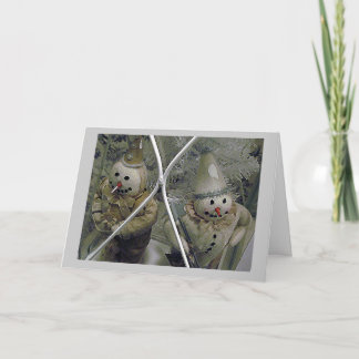 Cartão De Festividades Natal passado