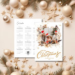 Cartão De Festividades Natal Personalizado do Calendário de 2024<br><div class="desc">Capture a essência da elegância de feriado com o Cartão de Férias de Natal Elegante Dourado Glitter 3. Esta carta requintada combina sofisticação do eterno com encanto festivo, oferecendo uma bela maneira de compartilhar sua alegria e desejos calorosos com entes queridos. Com um design de relâmpago dourado, este cartão de...</div>