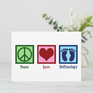 Cartão De Festividades Natal Reflexologia Paz Amor