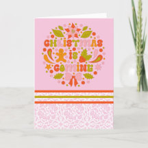 Natal Retrô Personalizado de Meados do Século