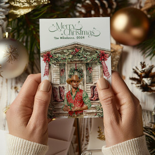 Cartão De Festividades Natal Russo Ocidental