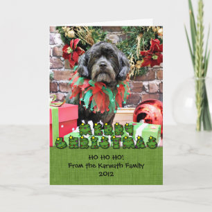 Cartão De Festividades Natal - Schnoodle - Rookie