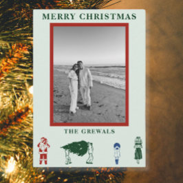 Cartão De Festividades Natal simples