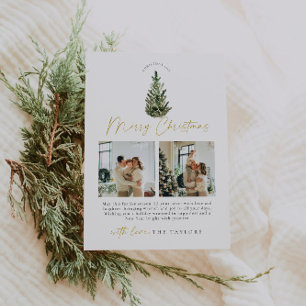 Cartão De Festividades Natal Simples e Elegante