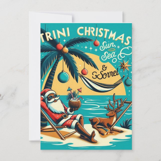 Cartão De Festividades Natal Trini 2 (Frente)