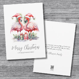 Cartão De Festividades Natal tropical