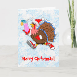 Cartão De Festividades Natal - Turquia (Cocktail)