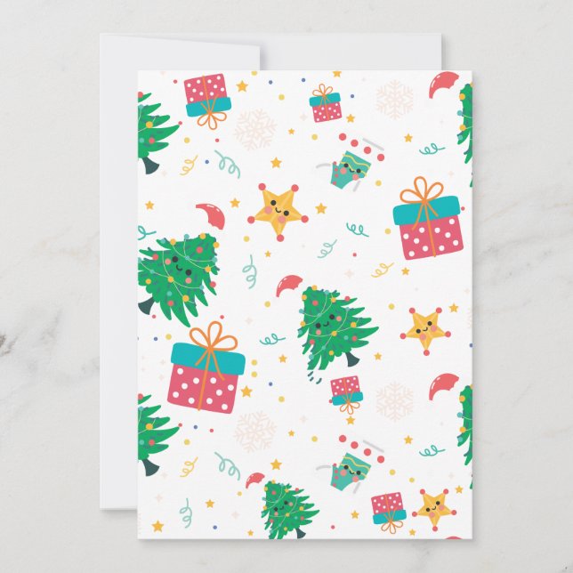 Cartão De Festividades Natal virtual (Frente)