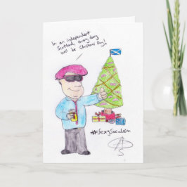 Cartão De Festividades Natal zangado