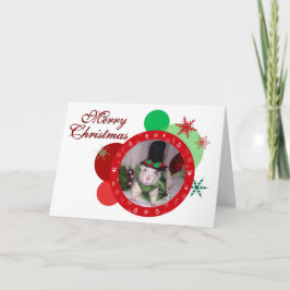 Cartão De Festividades natalino Rattie