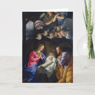 Cartão De Festividades Nativity