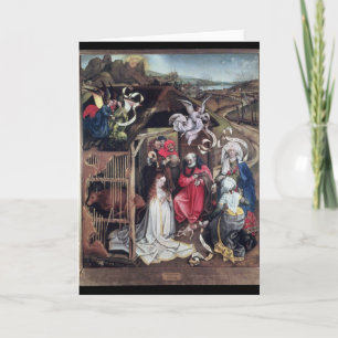 Cartão De Festividades Nativity, c.1425