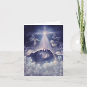 Cartão De Festividades Nativity Card