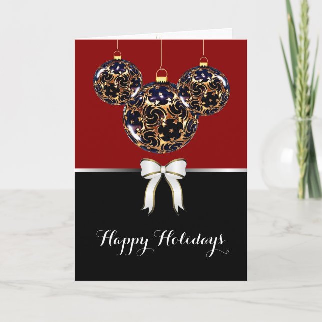 Cartão De Festividades Negócios/Corporações de Feriados Felizes - Pedidos (Frente)