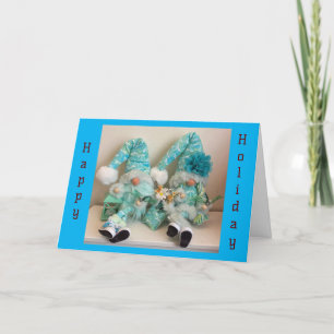 CARTÃO DE FESTIVIDADES NENHUM LUGAR COMO "NOME" PARA OS FERIADOS/AMIGOS T