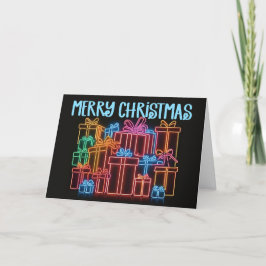 Cartão De Festividades Neon Gifts