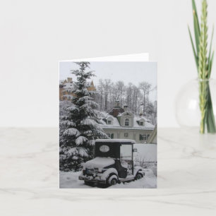 Cartão De Festividades Neuschwanstein Winter Scene 2004