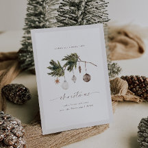 Neutral Ornaments Watercolor