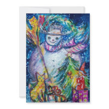 NEVE COM ÁRVORE DE NATAL, OWL E BRINQUEDOS