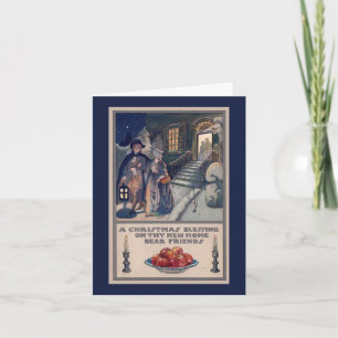 Cartão De Festividades New home Christmas greeting card