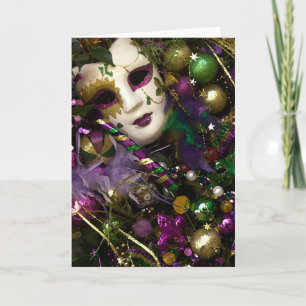 Cartão De Festividades New Orleans Christmas Scenes Blank Greeting Card